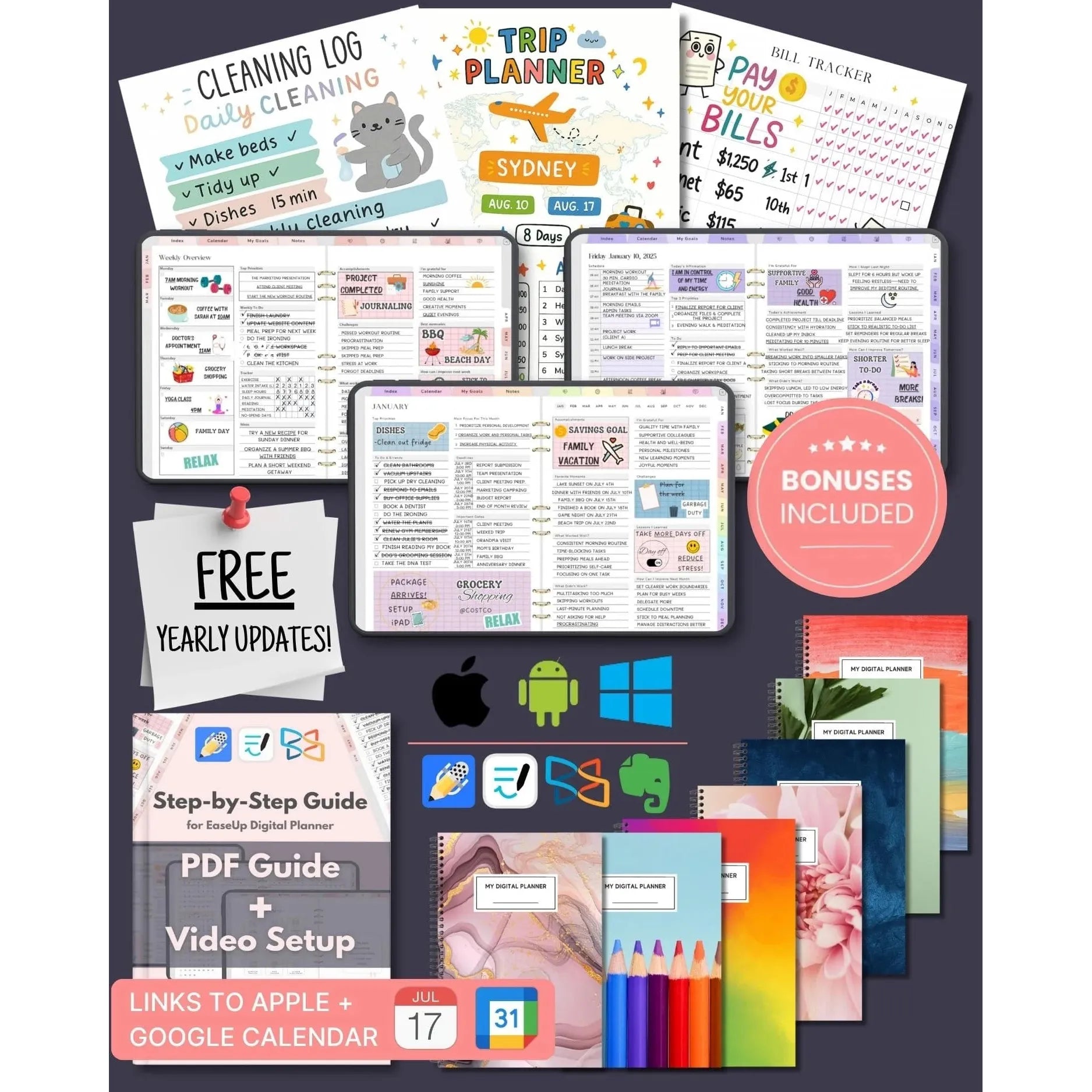 GlowUp Digital Planner - GlowUp Planners